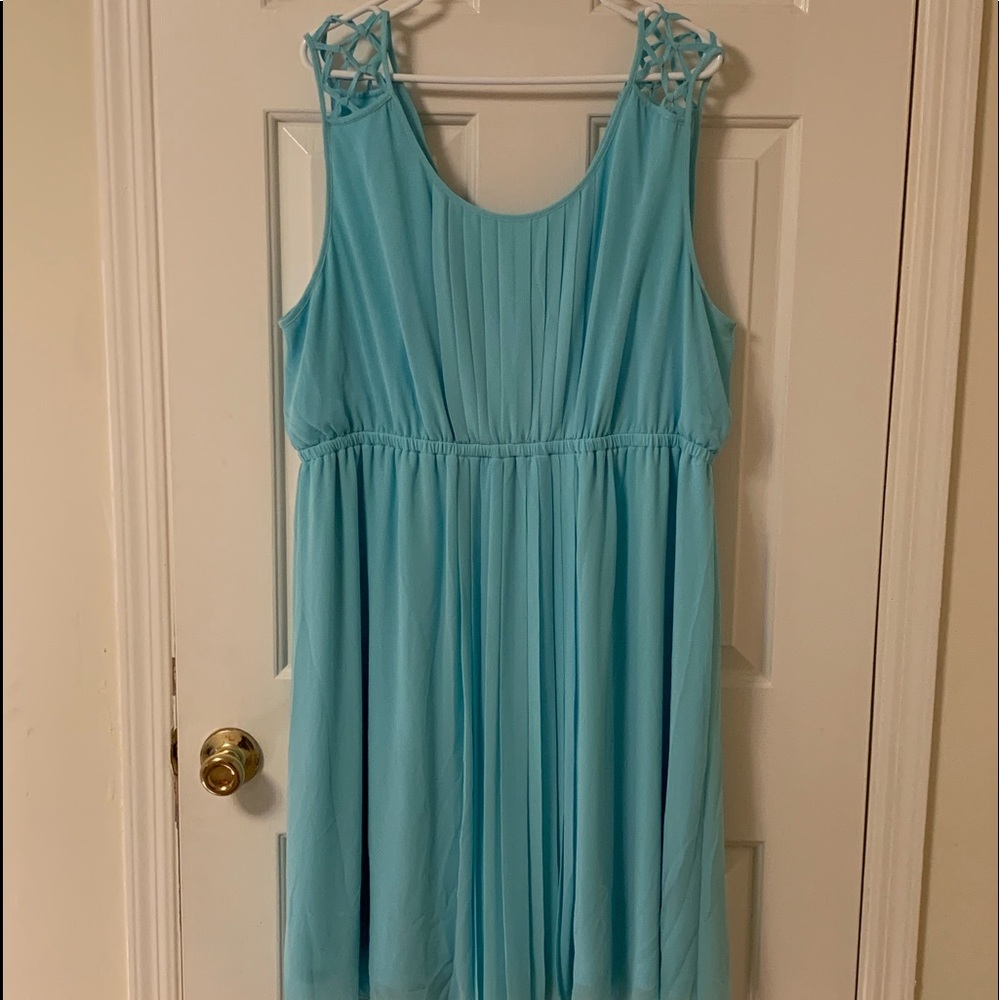 Blue size 3 torrid dress